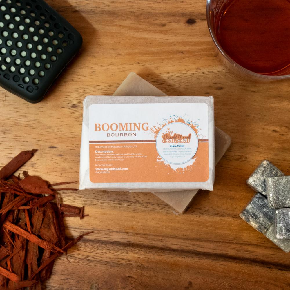 Booming Bourbon Soap Bar - Sud Stud